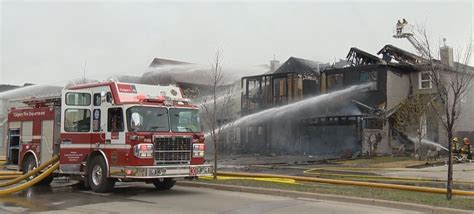 Fire Damages Homes In Southeast Calgary Calgary Globalnewsca