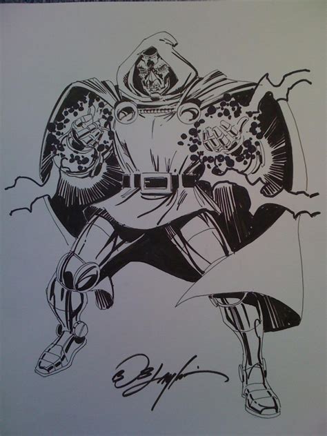 Doctor Doom By Bob Layton In Arnaud Lerouxs Comics Artists Collection