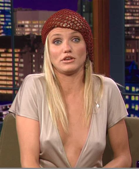 cameron diaz nue dans the tonight show with jay leno