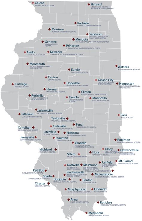 Member Hospitals Illinois Critical Access Hospital Network