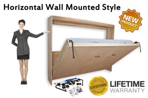 Then decide how far down you want the headboard to go. Easy Do It Yourself Murphy Bed Hardware Kit for Horizontal Style Wall Bed | Wall bed, Murphy bed ...