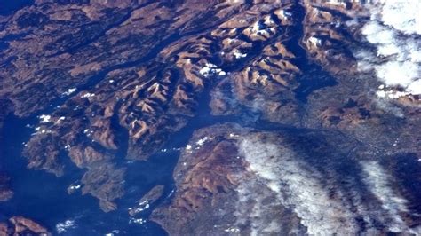 In Pictures Astronaut Snaps Scotland From Space Bbc News