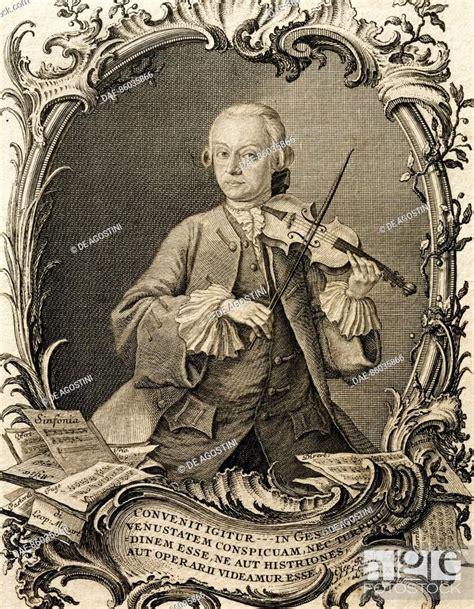 Portrait Of Leopold Mozart Augusta 1719 Salzburg 1787 German