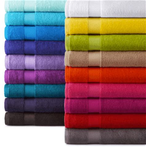 The plush cotton materials dry damp surfaces quickly while remaining gentle on sensitive skin. $3.99 JCPenney Home Bath Towels (reg $12)! • Bargains to ...