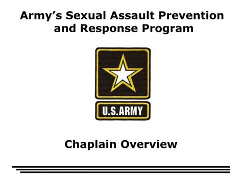 PPT Armys Sexual Assault Prevention And Response Program PowerPoint