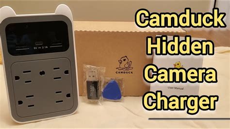 Camduck Hidden Camera Charger Product Review Youtube