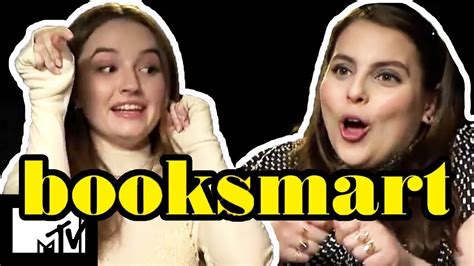 booksmart cast on the awkward sex scene and play teen movie charades mtv movies youtube
