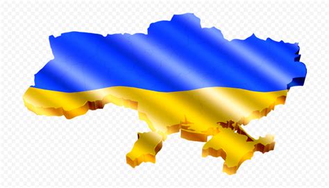 Download Ukraine 3d Map Png Citypng
