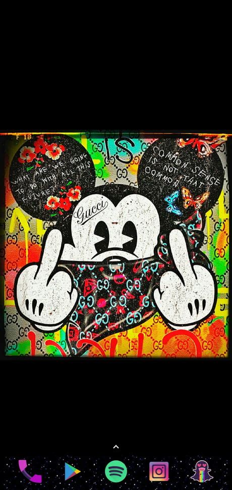 Gangster Mickey Mouse Wallpapers Wallpaper Cave Micke