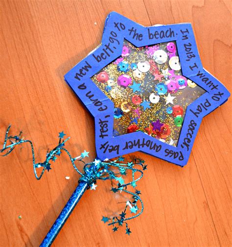 New Year's Wishing Wand | Fun Family Crafts