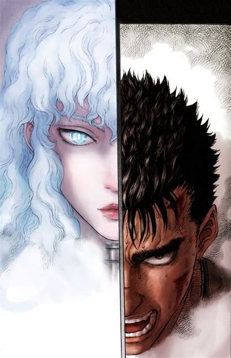 Griffith And Gutts Berserk Pinterest Anime Manga And Fanart