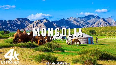Mongolia 4k Relaxing Music Along With Beautiful Nature Videos 4k