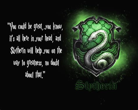 Slytherin Quote Harry Potter Harry Potter Wall Art Poster Decor