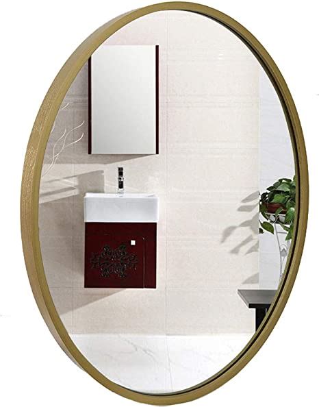 Oval Bathroom Mirror Wood Frame Everything Bathroom