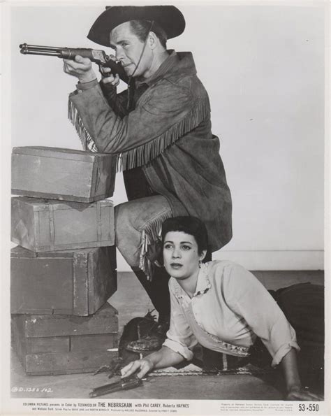 Phil Carey And Roberta Haynes In The Nebraskan Western Movies