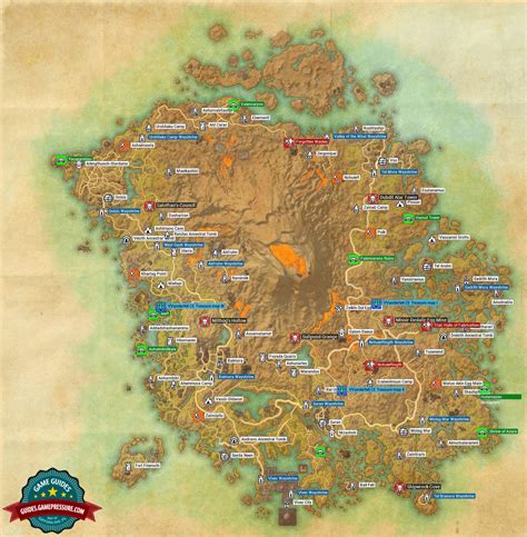 Elder Scrolls Morrowind Map