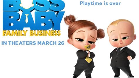 Building on the success of the first film, which earned more than $500 million worldwide, the boss baby: The Boss Baby: Family Business | Tráiler oficial | Tomatazos