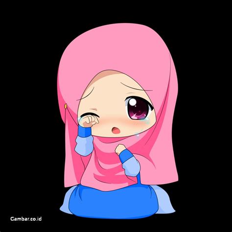 Gambar Kartun Muslimah Lucu Gambar Kartun Cewek2 Cantik Lucu Berhijab