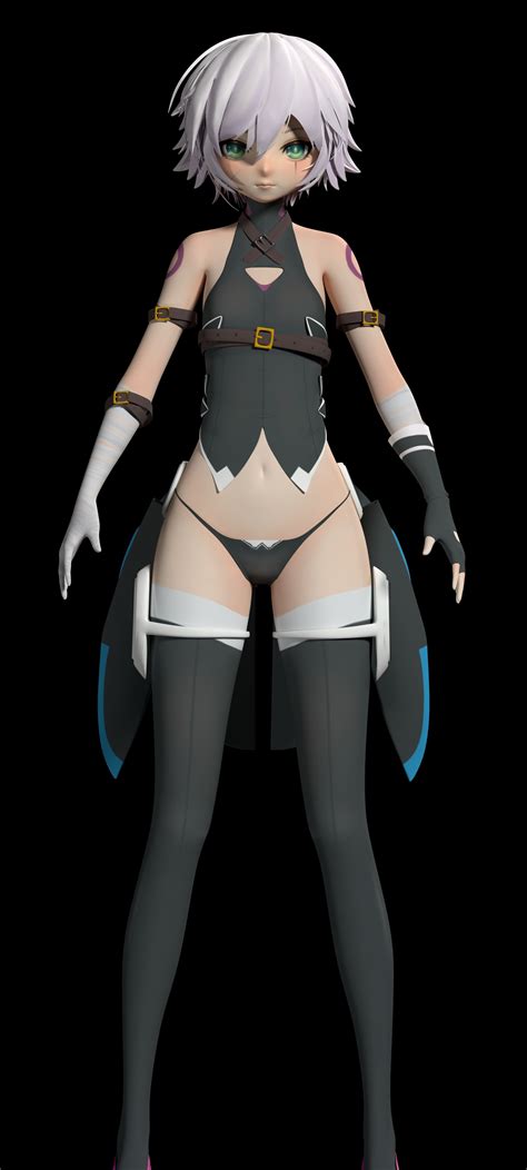 Jack The Ripper Fate Grand Order Fanart 3d Model 3d Model Fan Art Fate