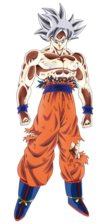Goku Ultra Instinto Dominado Render By Bardocksonic On Deviantart Dragon Ball Super Art
