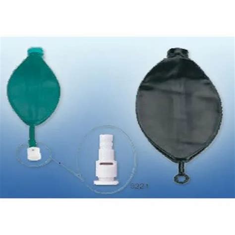 Anaesthetics Green And Black Breathing Bag For Hospital Id 4512030588