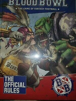 Blood Bowl Second Season The Official Rules Pack With Cheat Sheets