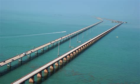 Seven Mile Bridge In Florida United States Country Hd Photos For Laptop