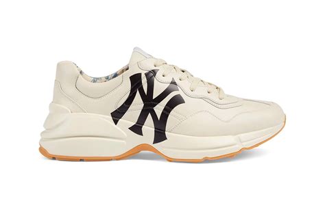 Gucci Rhyton Sneaker Receives Ny Yankees Print Hypebeast