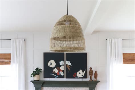 Diy Woven Pendant Light Without Electricity Torared Ikea Hack