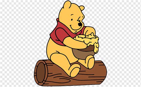 Winnie The Pooh Eating Honey Drawing