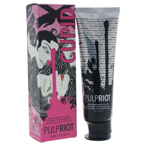 pulp riot semi permanent color cupid bright pink 4 oz hair color