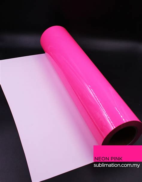 Neon Pink Pu Vinyl Film