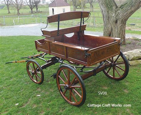 Usa Amish Pony Wagons Carts Complete Or Kits Horse Wagon Horse And
