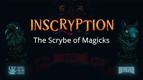Inscryption Soundtrack The Scrybe Of Magicks Youtube