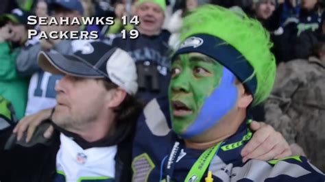 Fan Reaction Miracle At The Clink Nfc Championship Seahawks Vs Packers Norb Cam Selfie Youtube