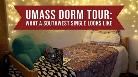 Dorm Tour At Umass Amherst Tour A Single In Southwest Towers Youtube