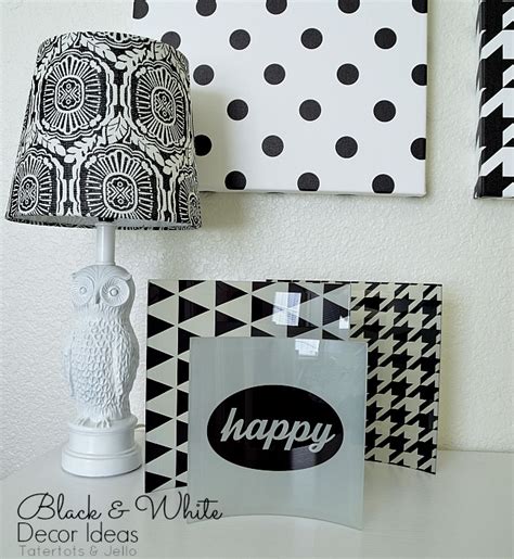Black And White Decor Ideas And Free Graphic Printables