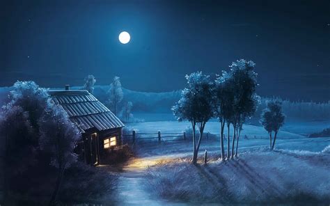 Night Scenery Wallpapers Wallpaper Cave