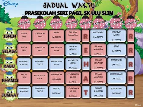 download contoh desain jadwal piket kreatif dan unik terbaru. Image result for contoh jadual waktu kelas yang kreatif ...