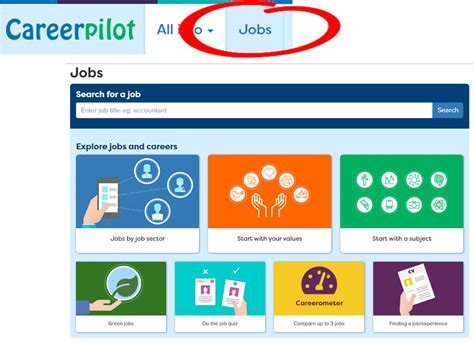 Careerpilot Get Information Other Support Collegevocational Year 1
