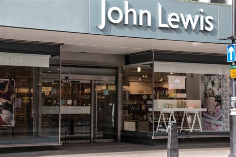 John Lewis Store Front On The Corner Of A City Street