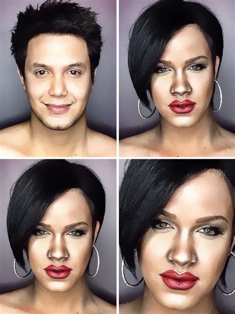 Professional Makeup Artist Transforms Into Hollywood Celebrities