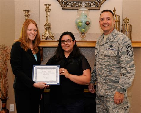 Besg Presents Scholarships To Spouses Dependents Barksdale Air Force Base Display