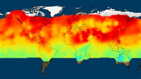 Carbon dioxide levels today are higher than at any point in at least the past 800,000 years. NASA Viz: A New Picture of Carbon Dioxide