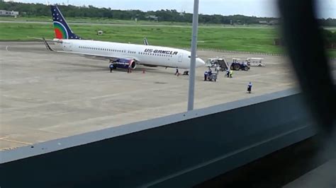 Us Bangla Airlines Chittagong International Airport Cgp Youtube
