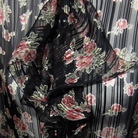 Emanuel Ungaro Silk Floral Print Blouse For Sale At 1stdibs