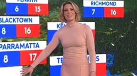 Channel 9 News Presenter Belinda Russell Pokes Fun At Her Nude Outfit