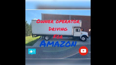 Box Truck owner operator! Driving route for Amazon - YouTube