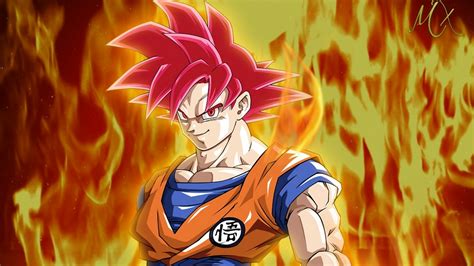 Goku from dragonball, dragon ball super, son goku, super saiyan god. Goku Super Saiyan God Wallpaper | 2020 Cute Wallpapers