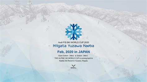 Audi Fis Ski World Cup 2020 Race In Niigata Yuzawa Naeba Snow Country